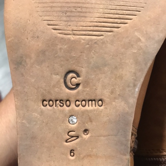 Corso Como Brown Leather Riding Boots size 6 - Picture 10 of 13